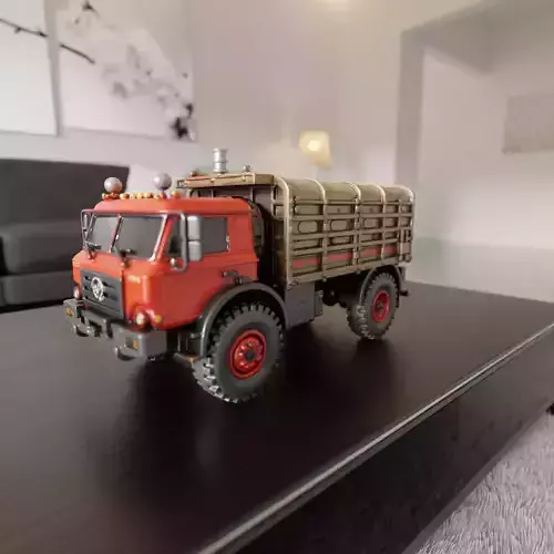 combat truck 3D print model