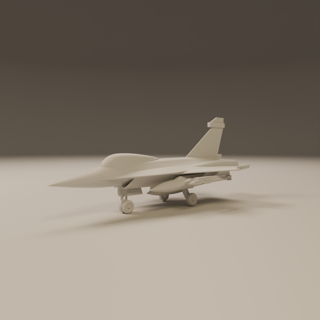fighter jet 3D print model_10