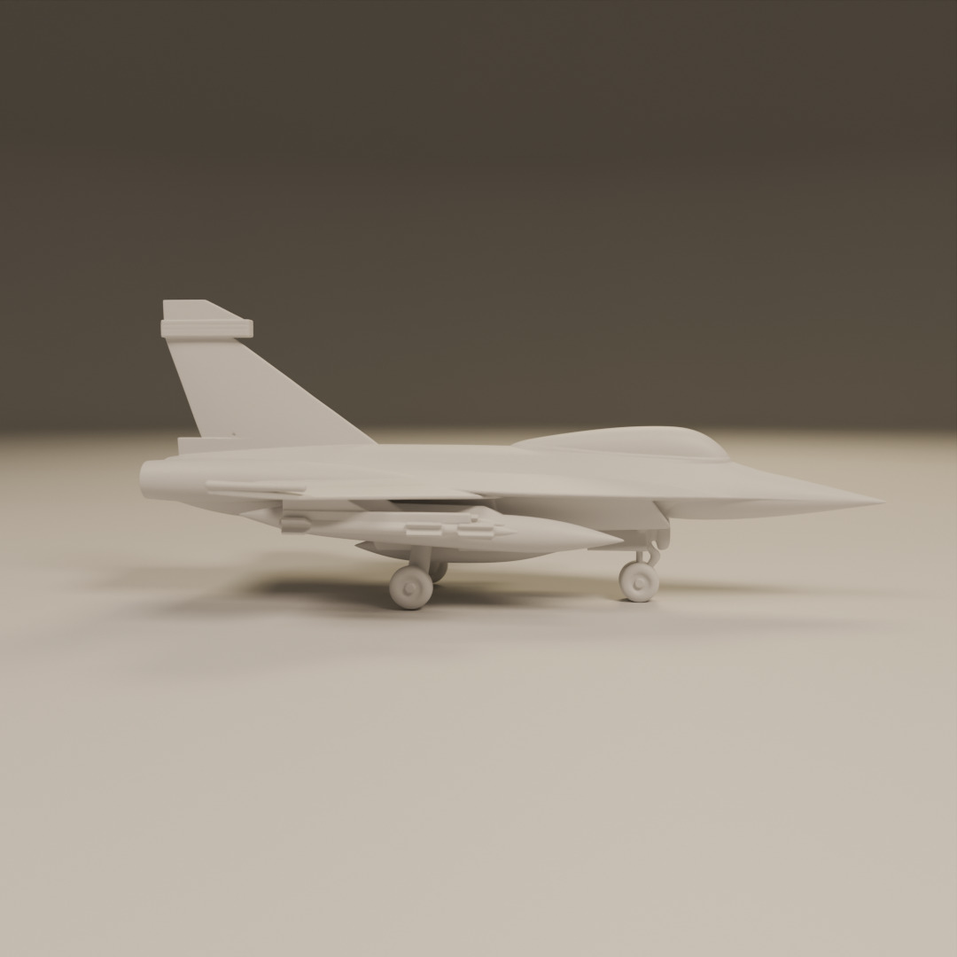 fighter jet 3D print model_2
