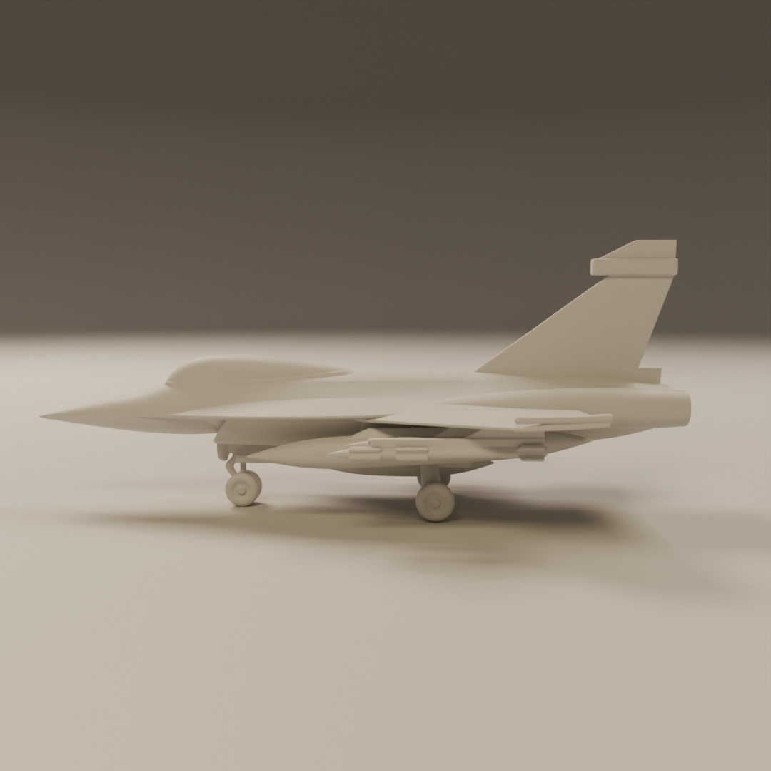 fighter jet 3D print model_4