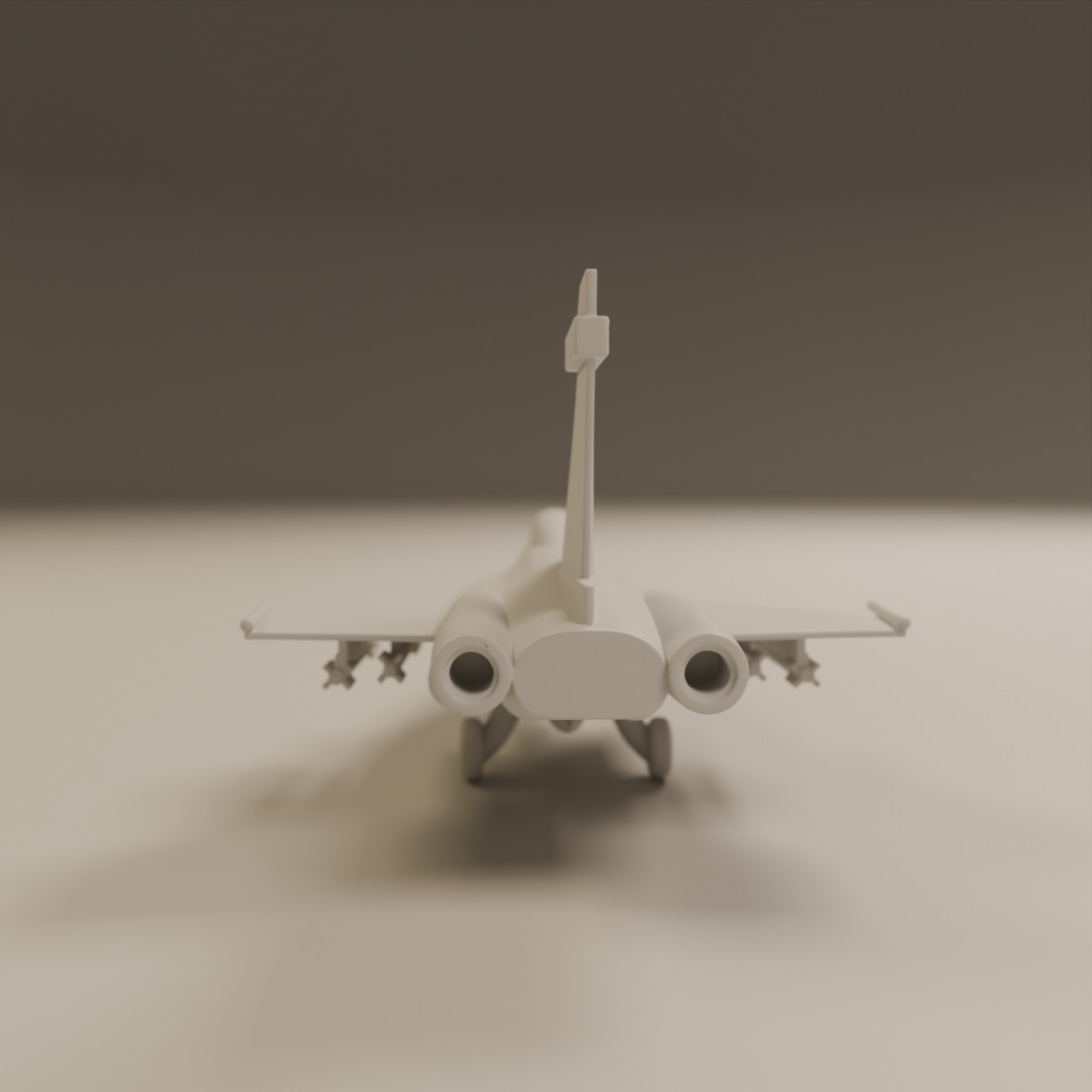 fighter jet 3D print model_6