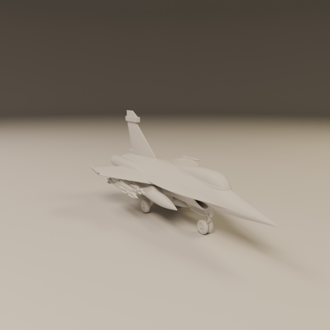 fighter jet 3D print model_8