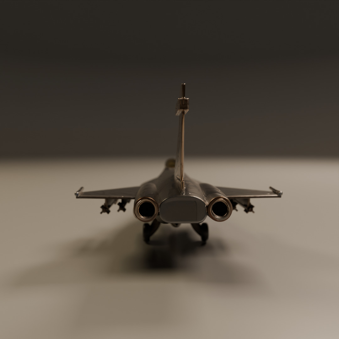 fighter jet 3D print model_5
