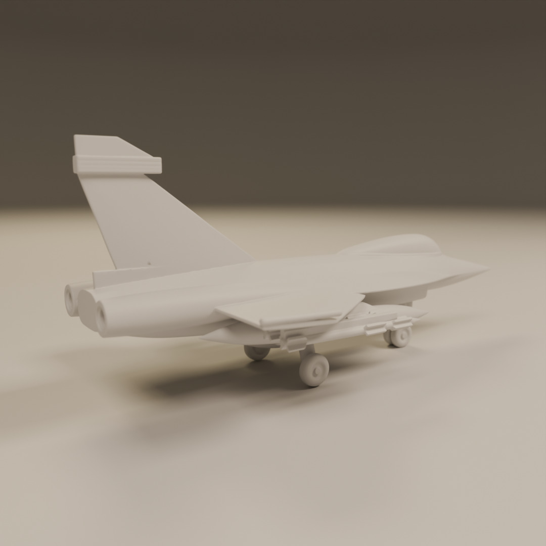 fighter jet 3D print model_14