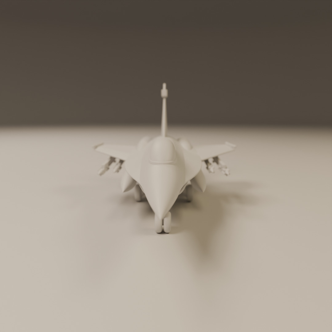 fighter jet 3D print model_16