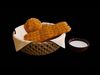 Chinese breakfast  Fried dough sticks and Soy milk and Pancakes 3D model_1