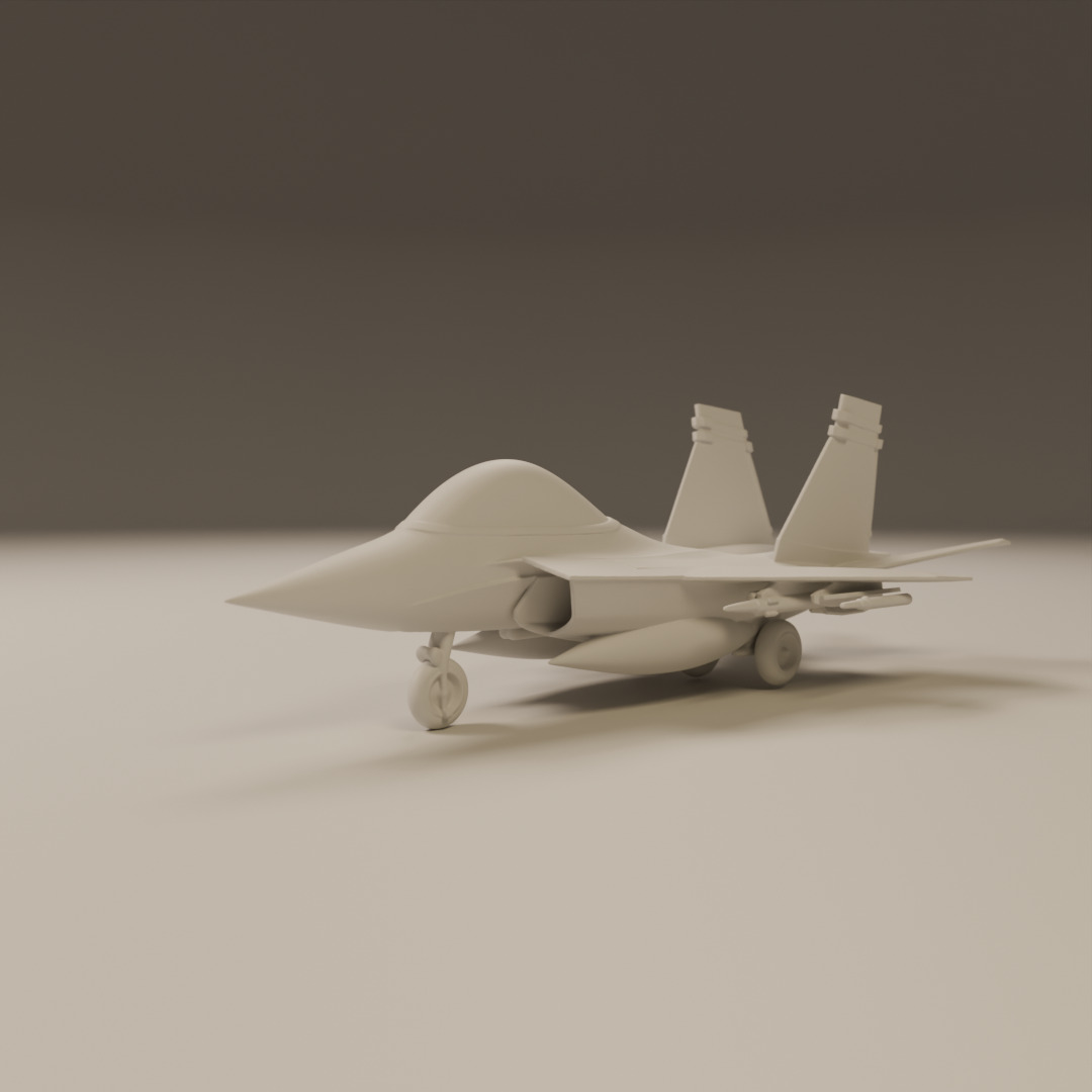 fighter jet 3D print model_5