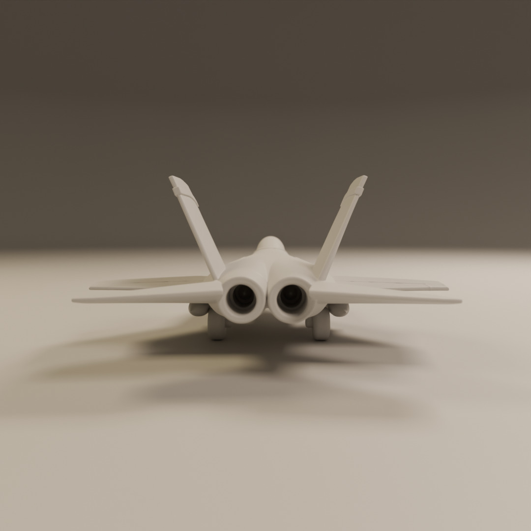 fighter jet 3D print model_5