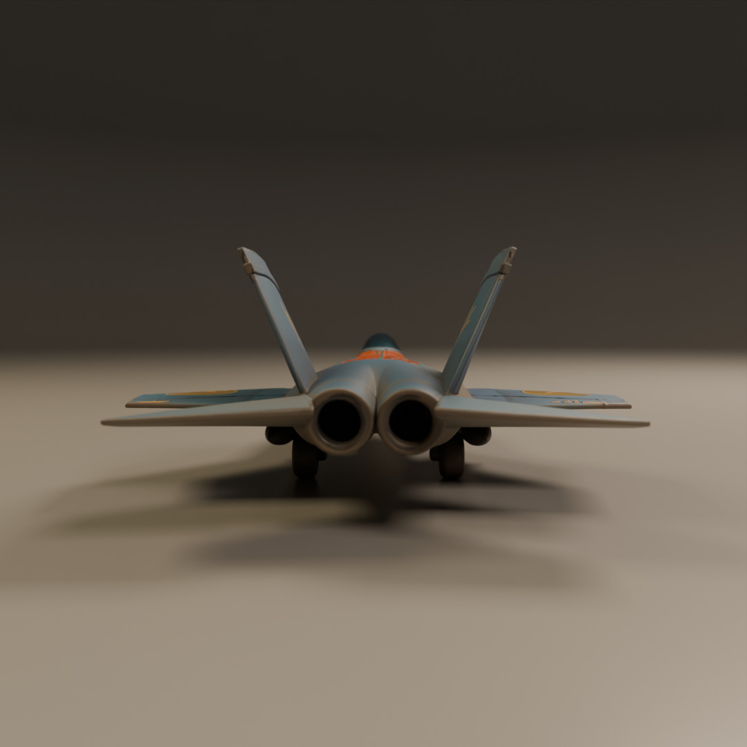 fighter jet 3D print model_6