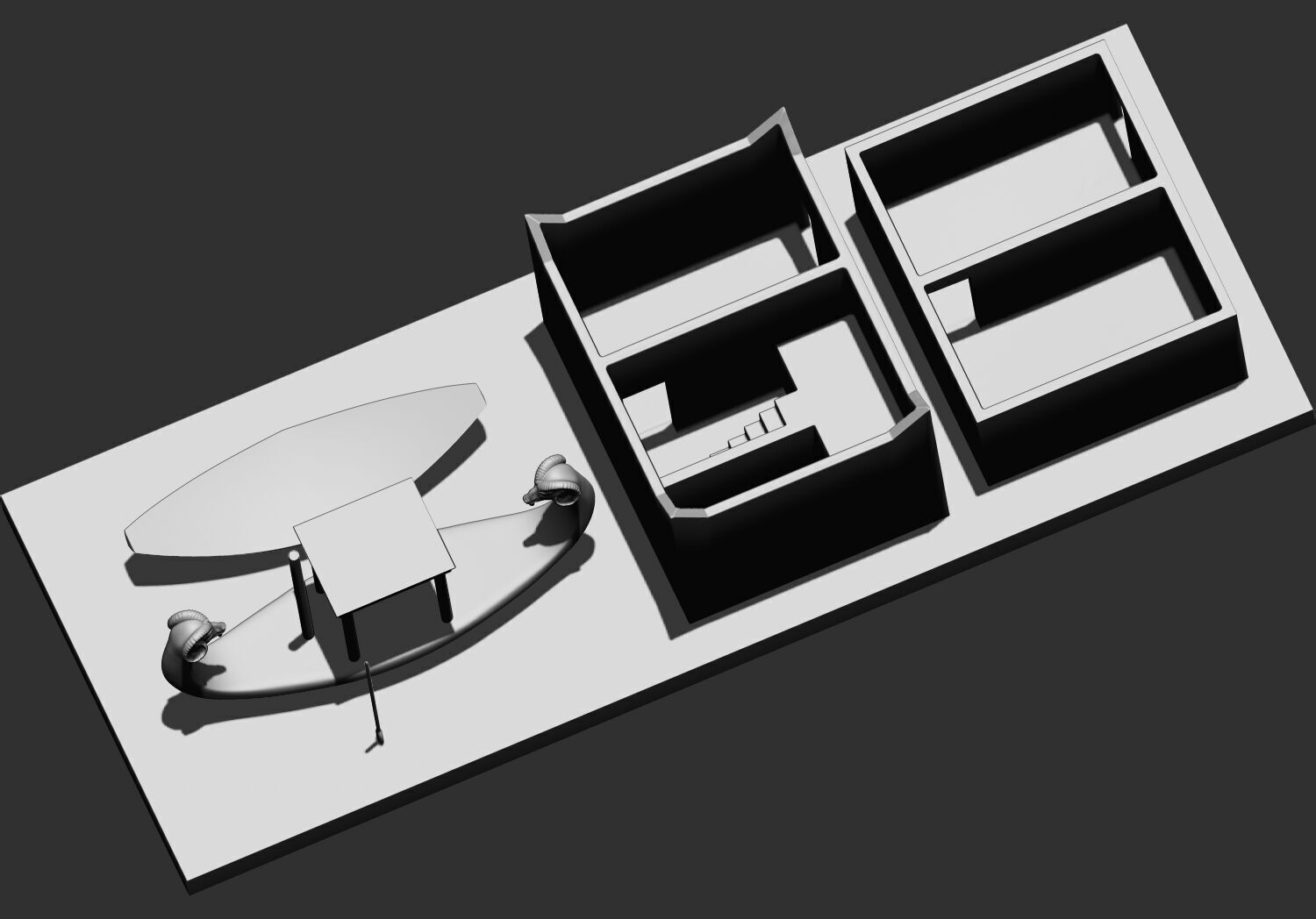 Ancient Egyptian Workers Miniature Models 3D Printable Model  V1 3D print model_23