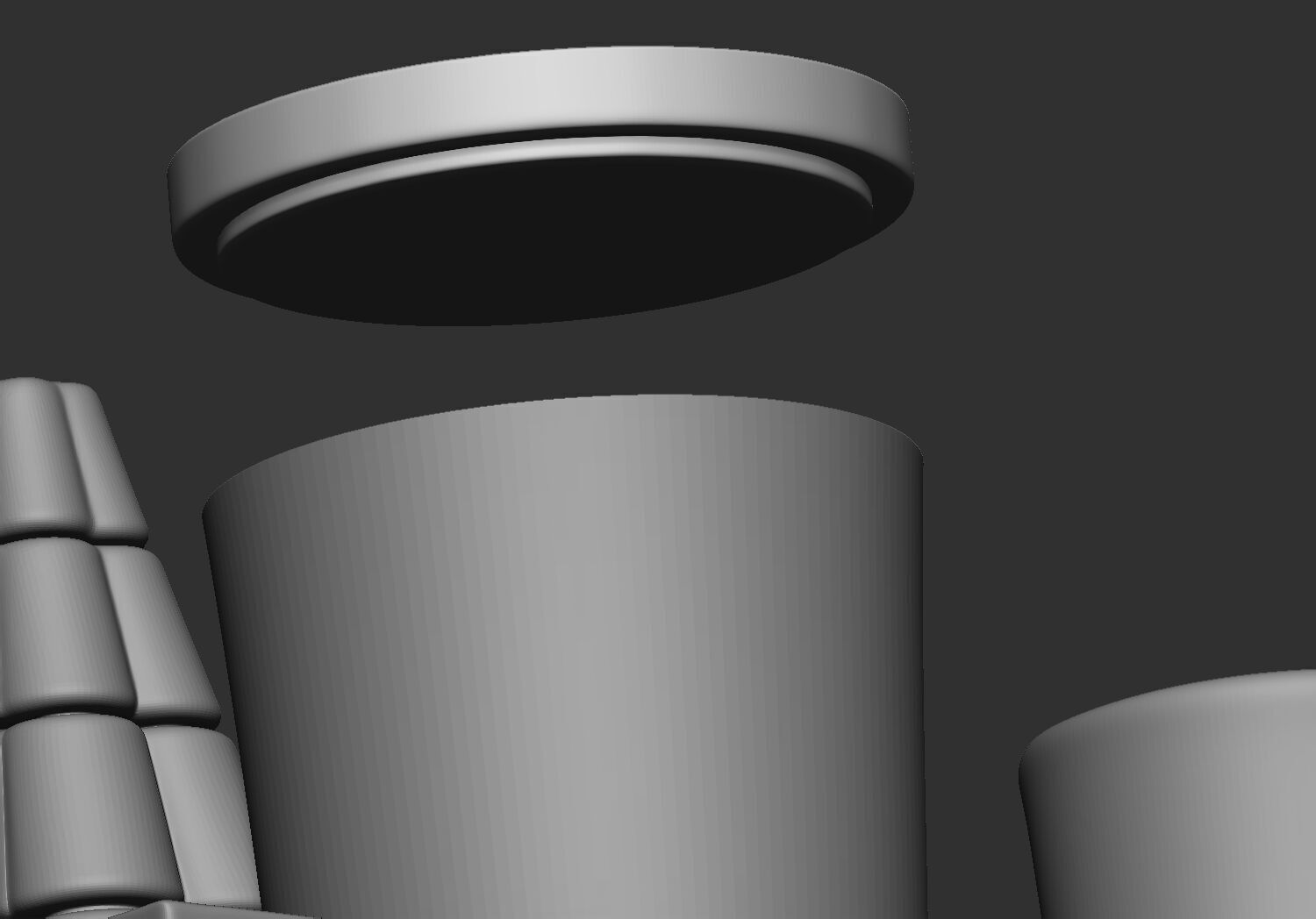 Ancient Egyptian Workers Miniature Models 3D Printable Model  V1 3D print model_13