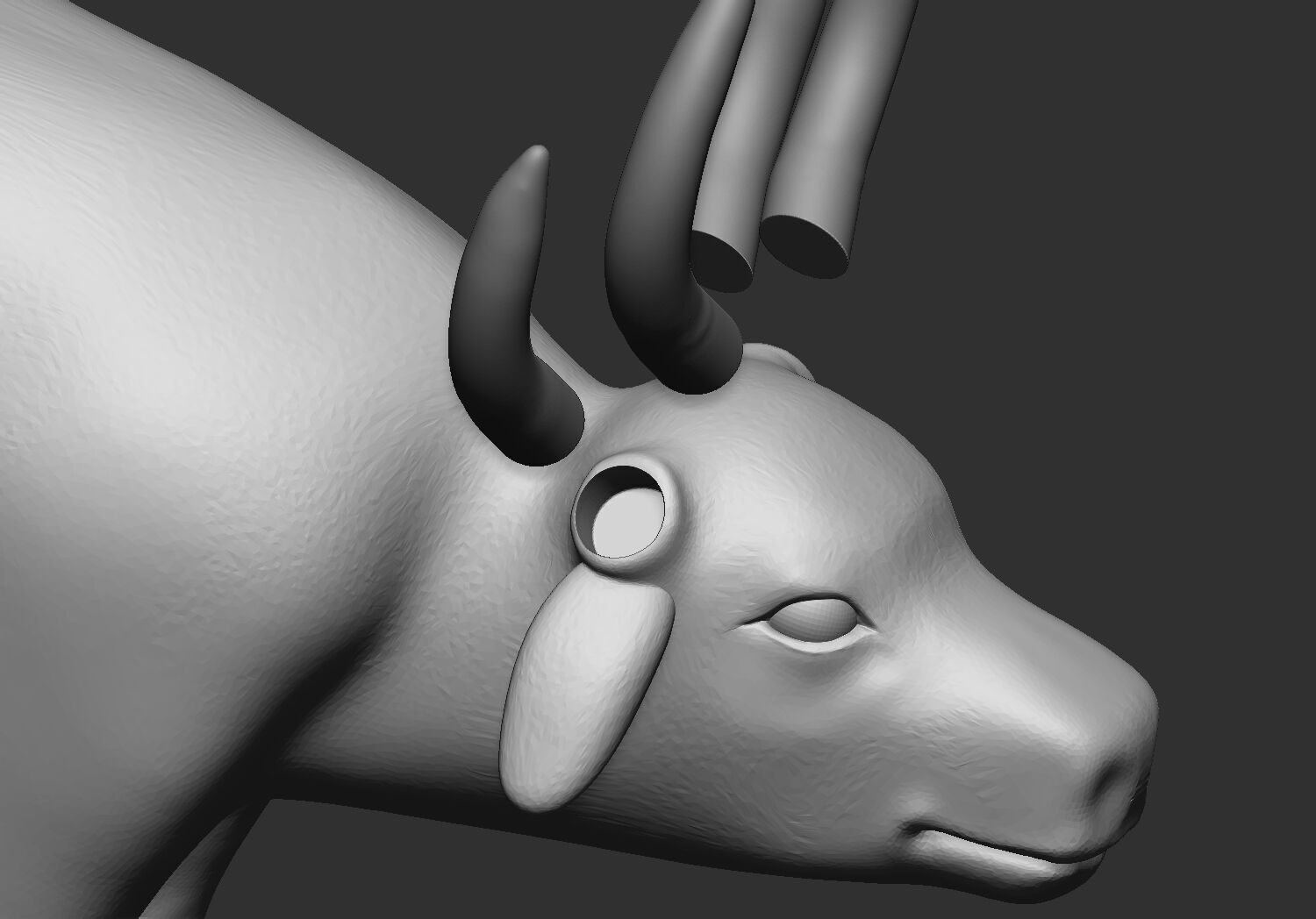 Ancient Egyptian Workers Miniature Models 3D Printable Model  V1 3D print model_19