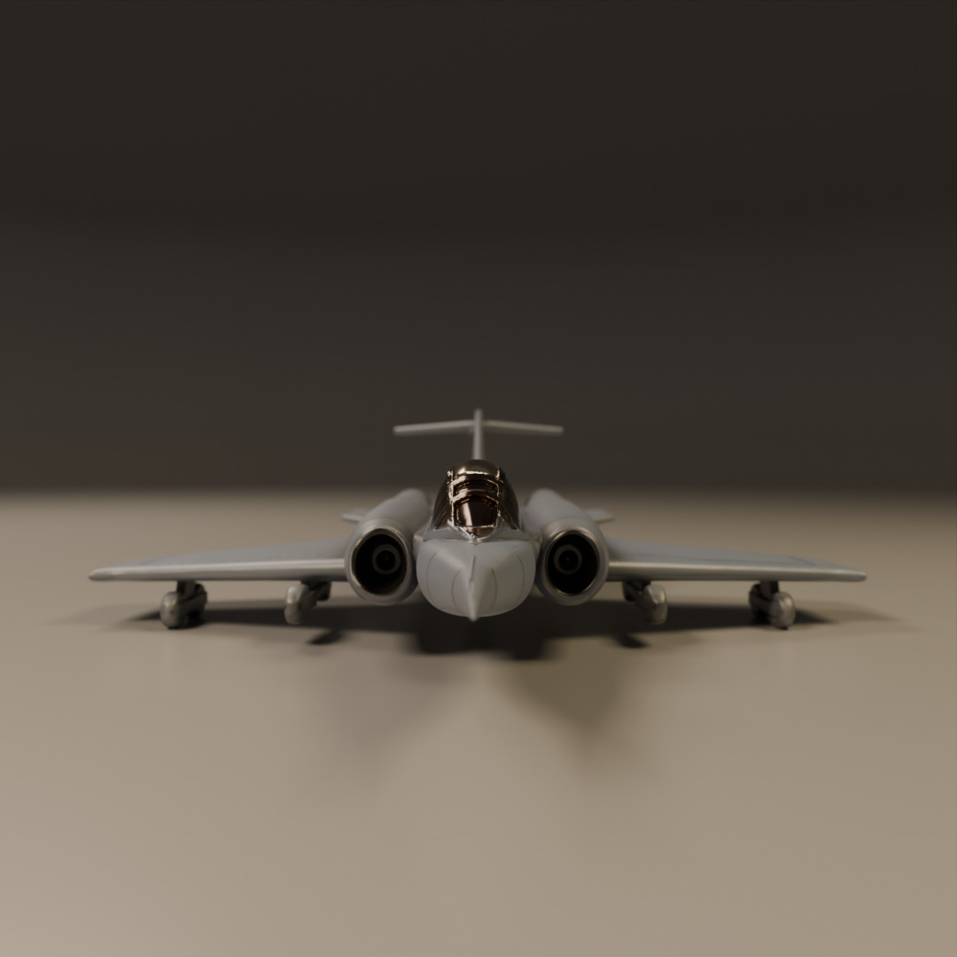 fighter jet 3D print model_8