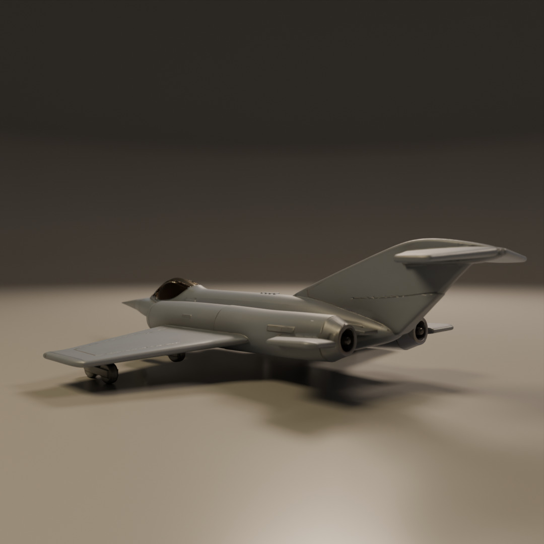 fighter jet 3D print model_6