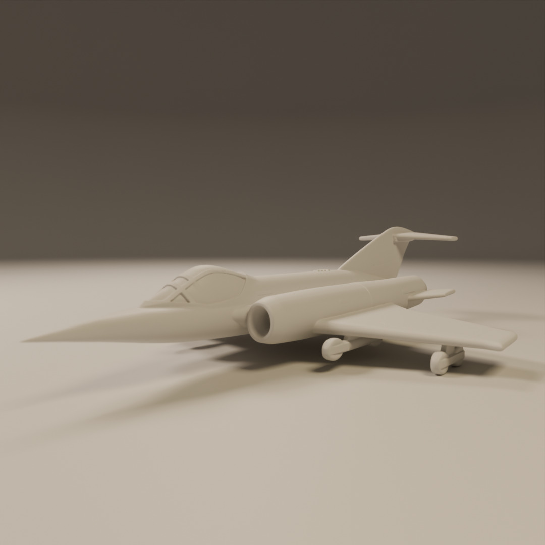 fighter jet 3D print model_13