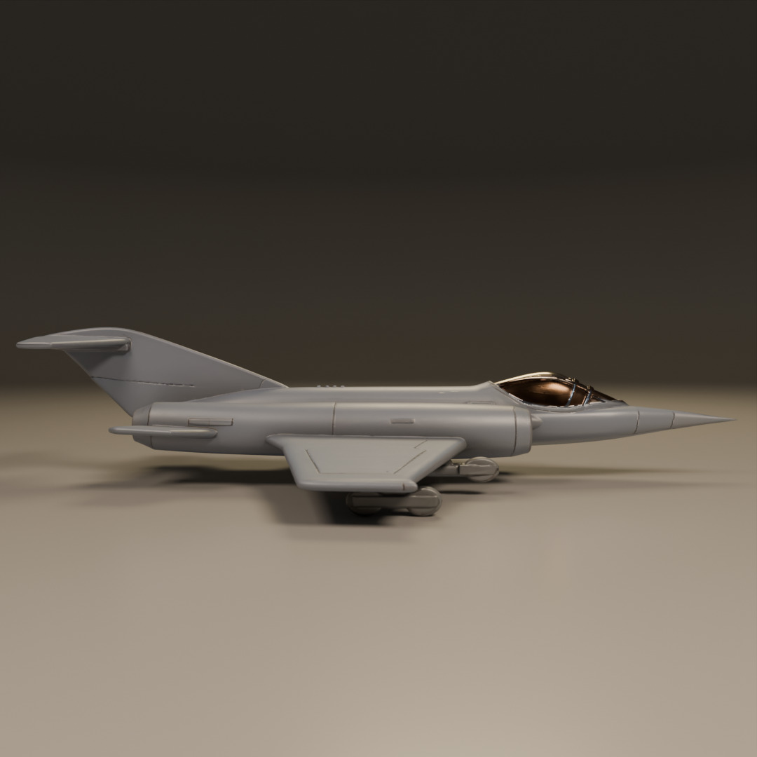fighter jet 3D print model_1