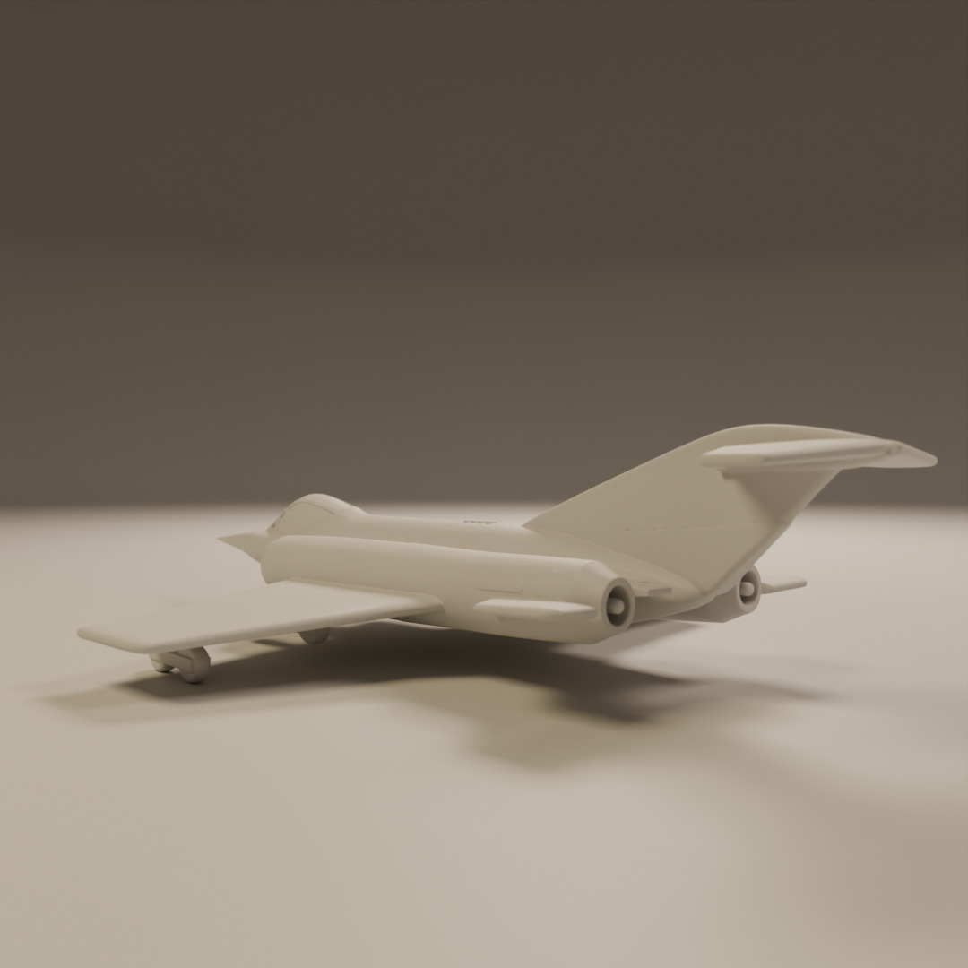 fighter jet 3D print model_14