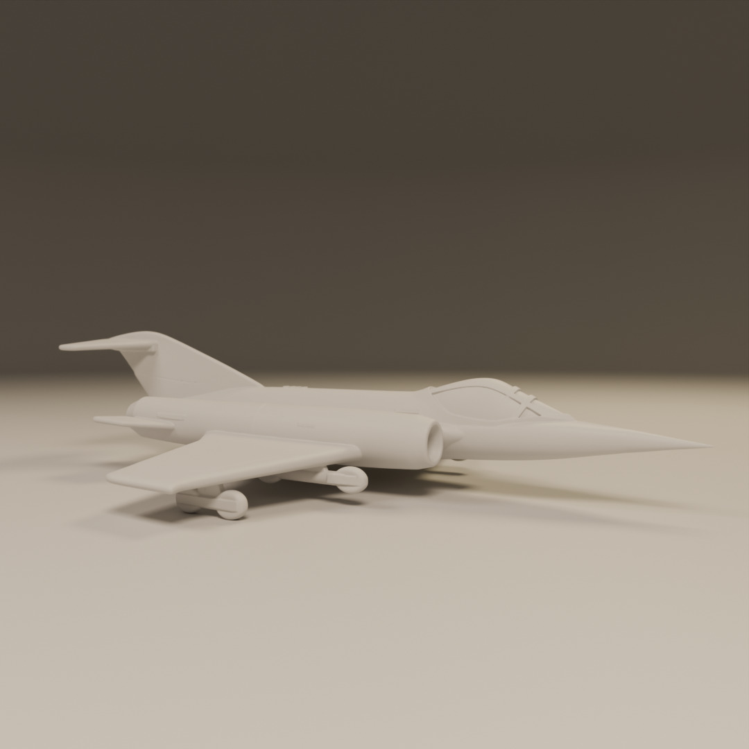 fighter jet 3D print model_12