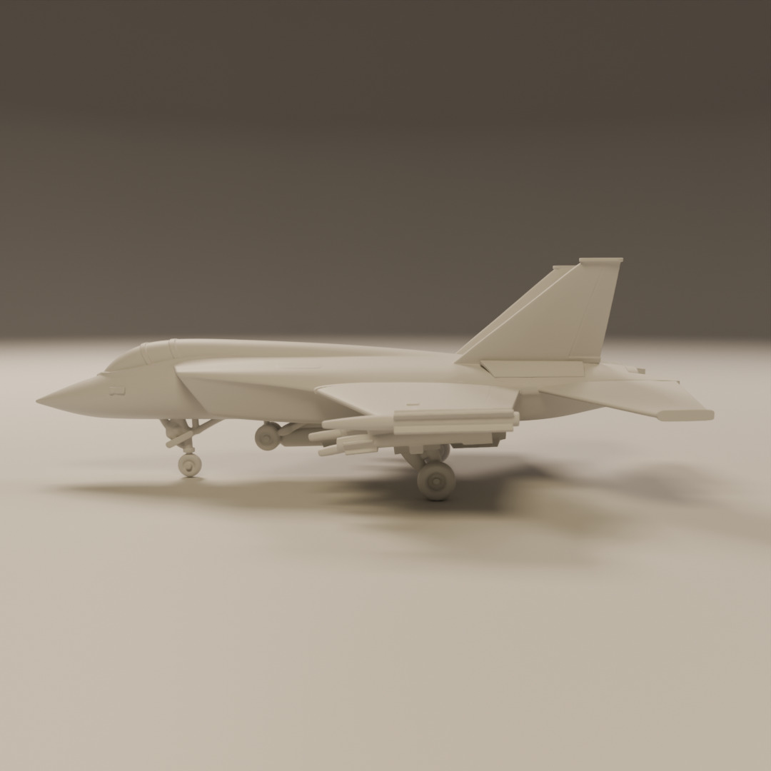fighter jet 3D print model_10