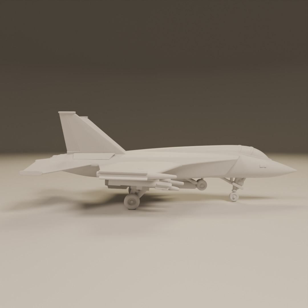 fighter jet 3D print model_9
