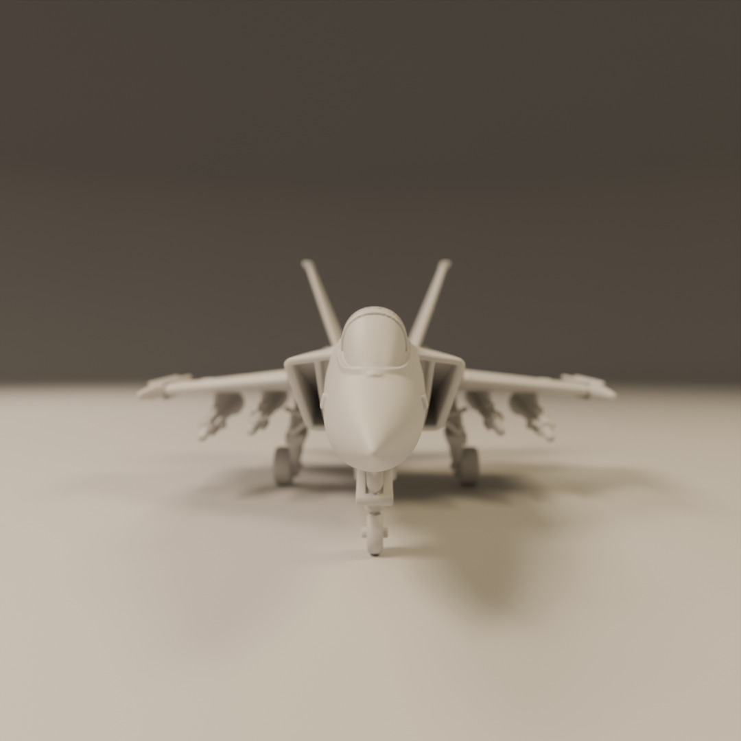 fighter jet 3D print model_16