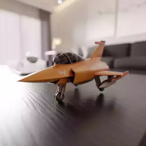 fighter jet 3D print model