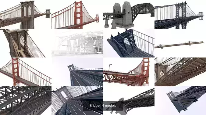 Bridge 3D Model Collection