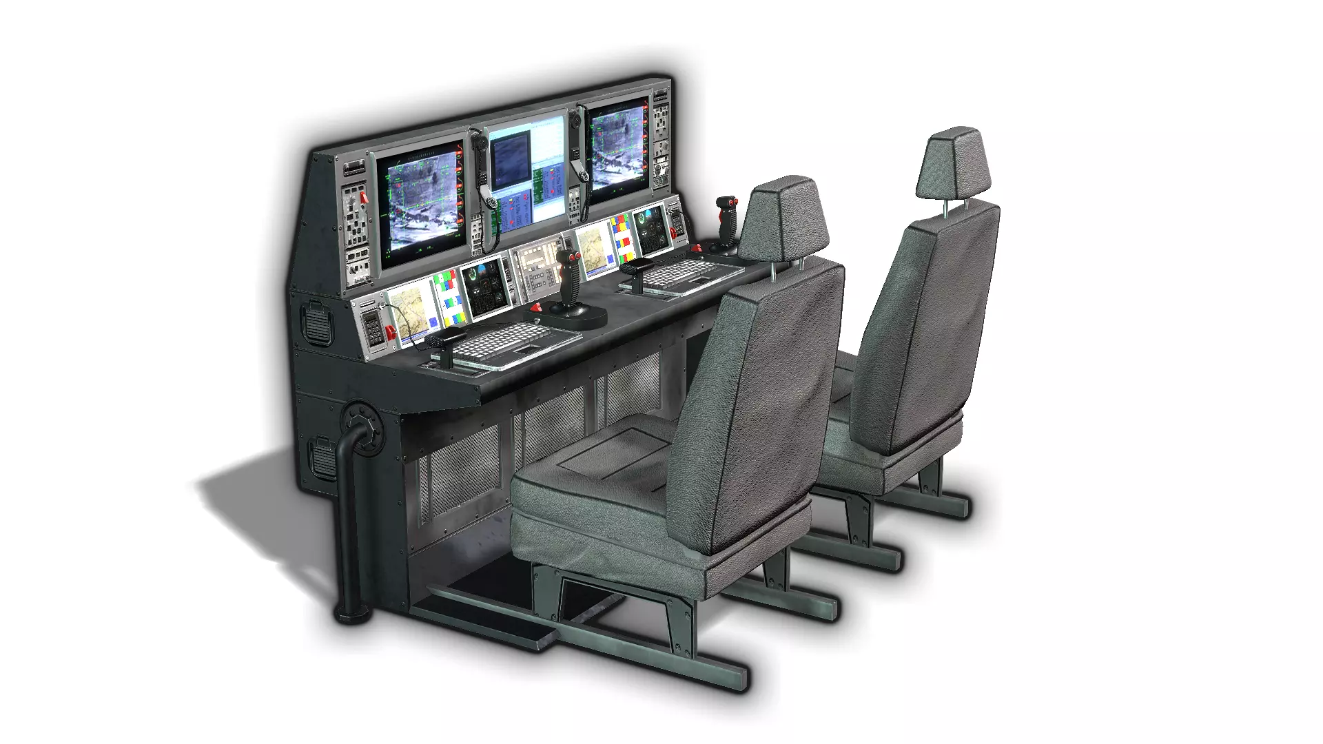 Drone Console Low-poly 3D model_0