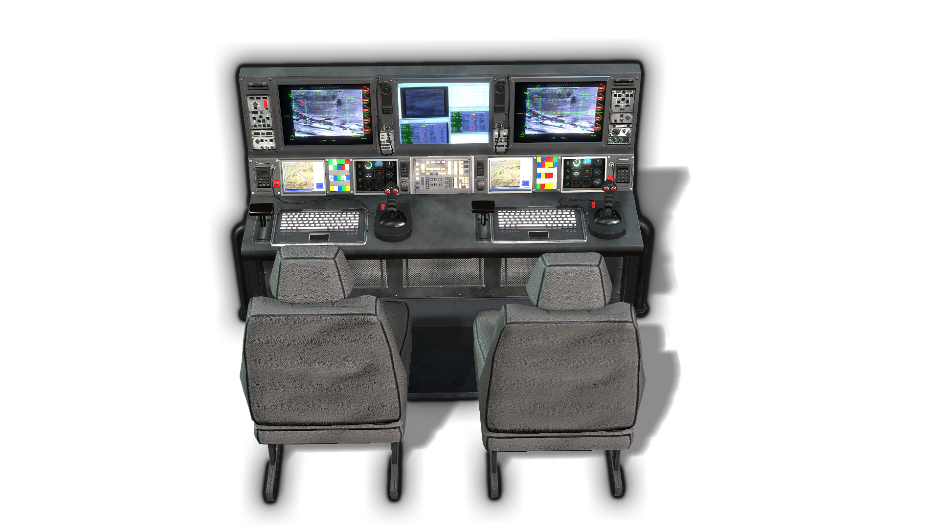 Drone Console Low-poly 3D model_1
