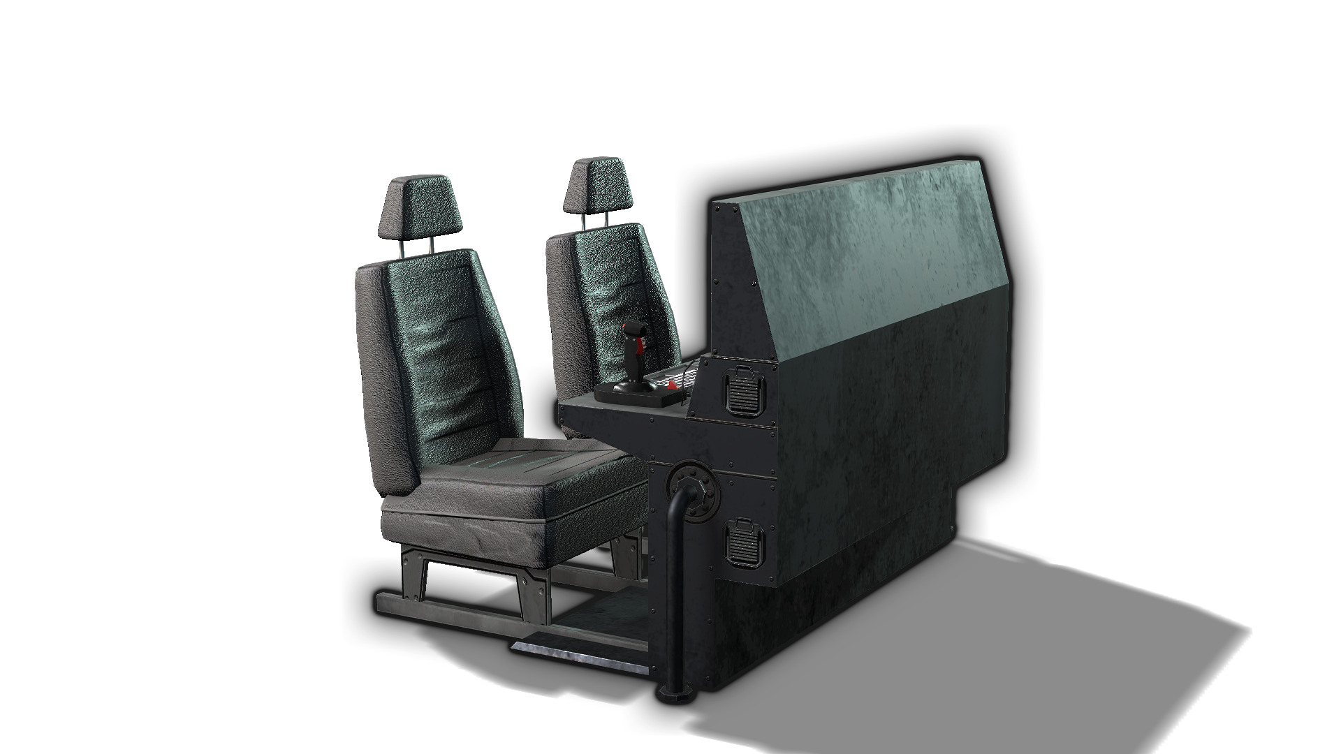 Drone Console Low-poly 3D model_3