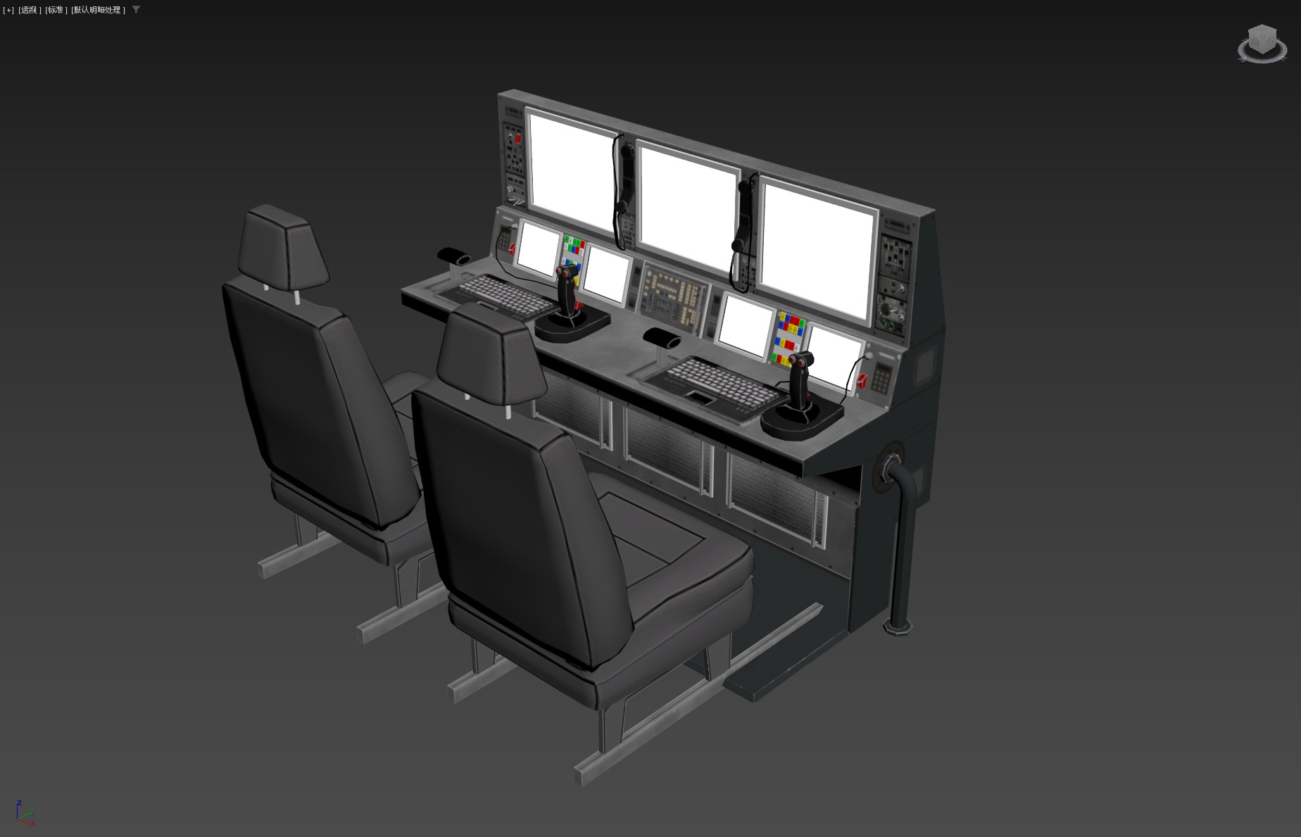 Drone Console Low-poly 3D model_7