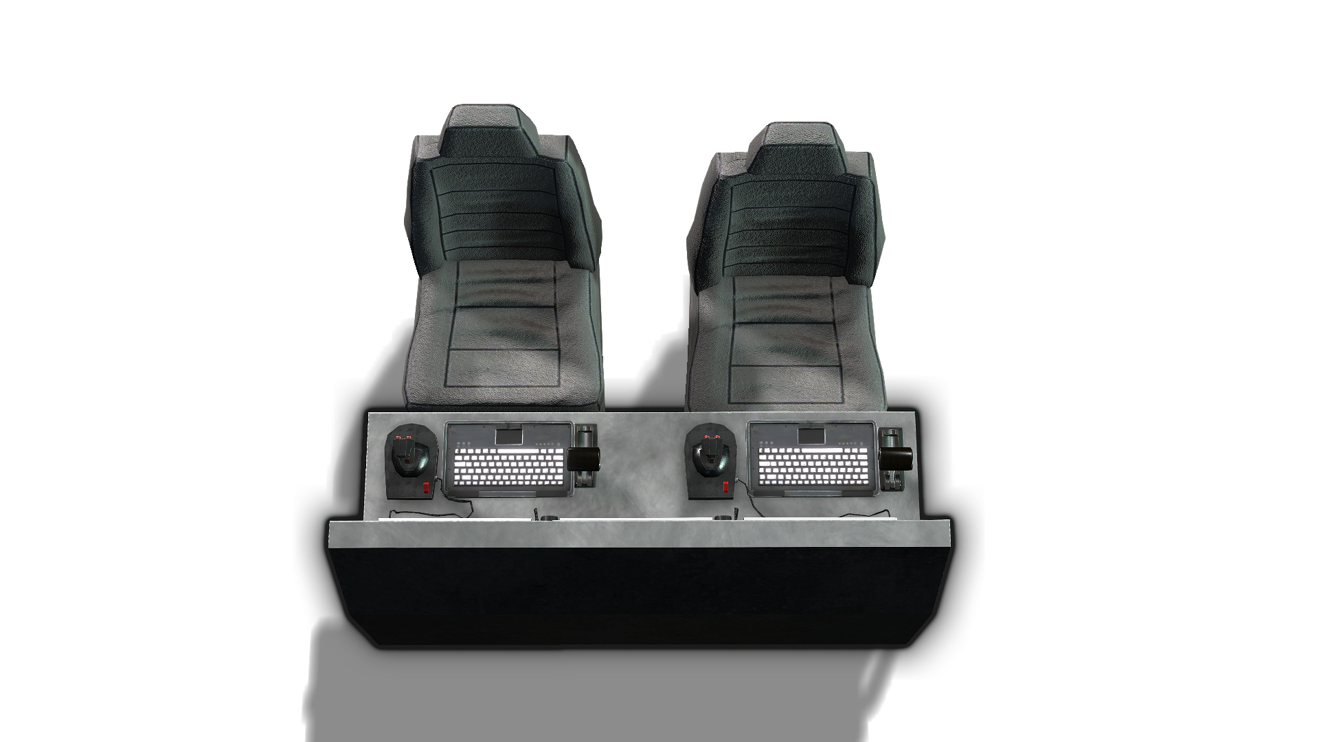 Drone Console Low-poly 3D model_4