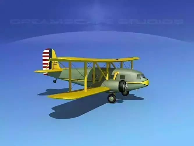 Curtiss Condor US Army  3D model