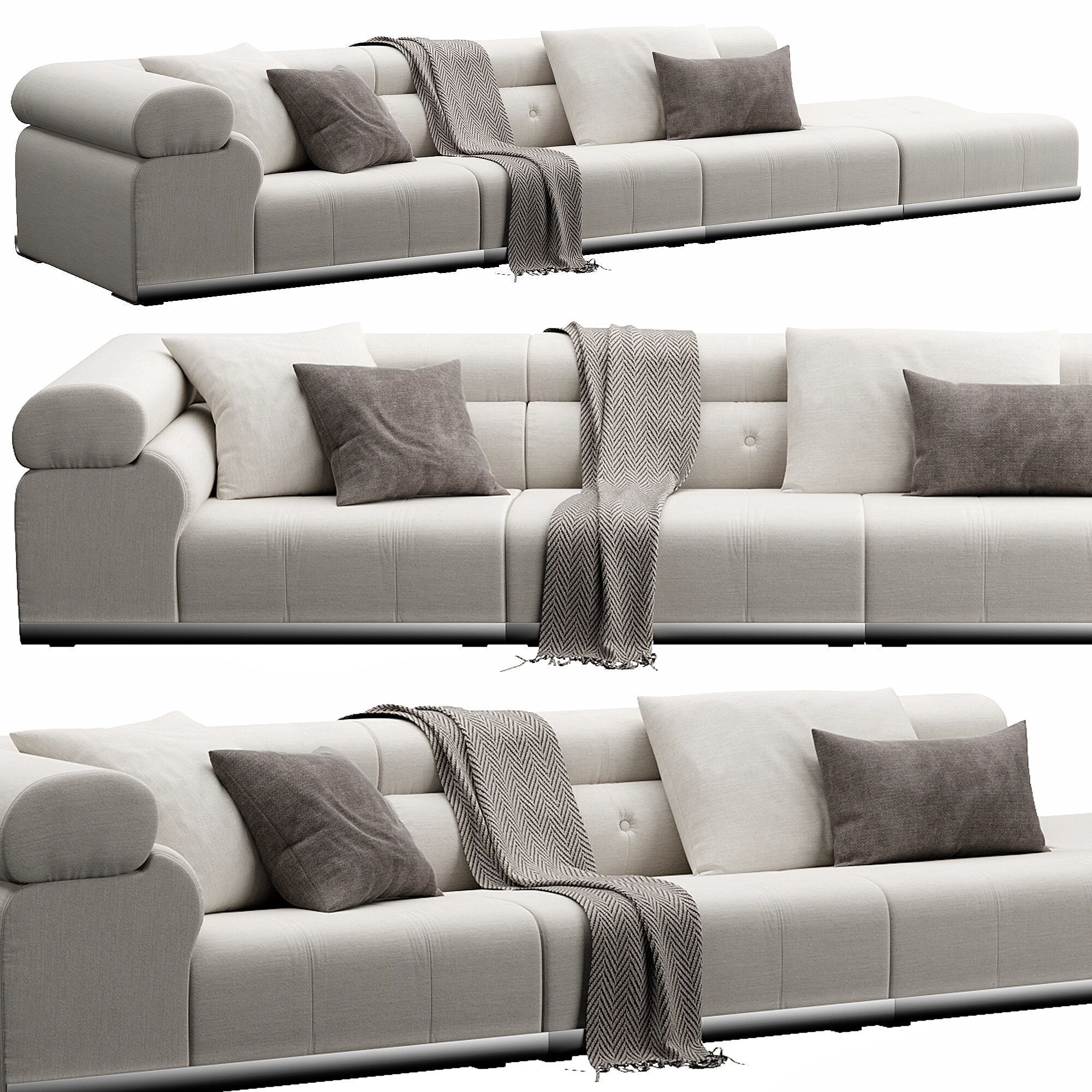 Coupe Sofa 3D model_5