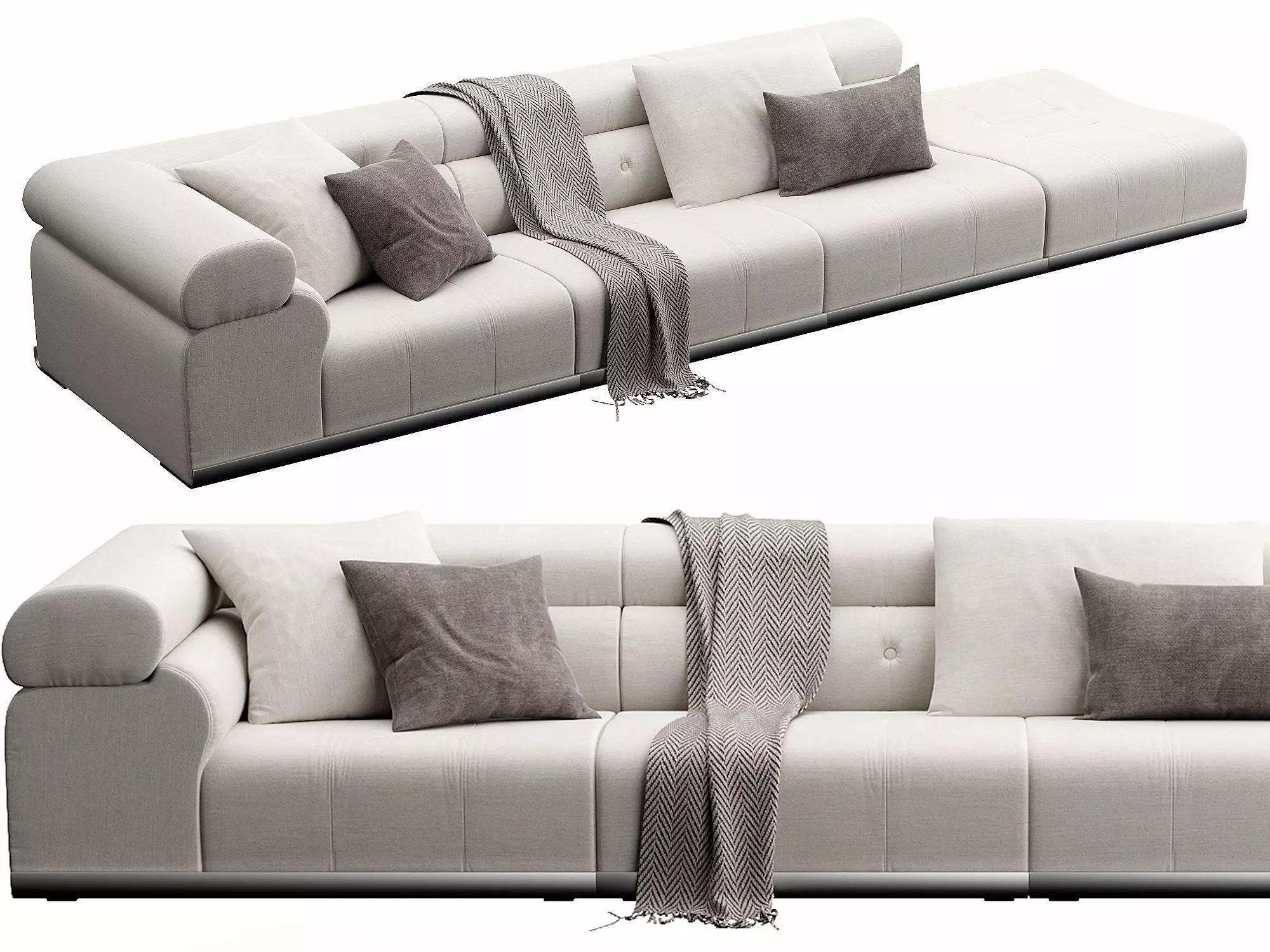 Coupe Sofa 3D model_0