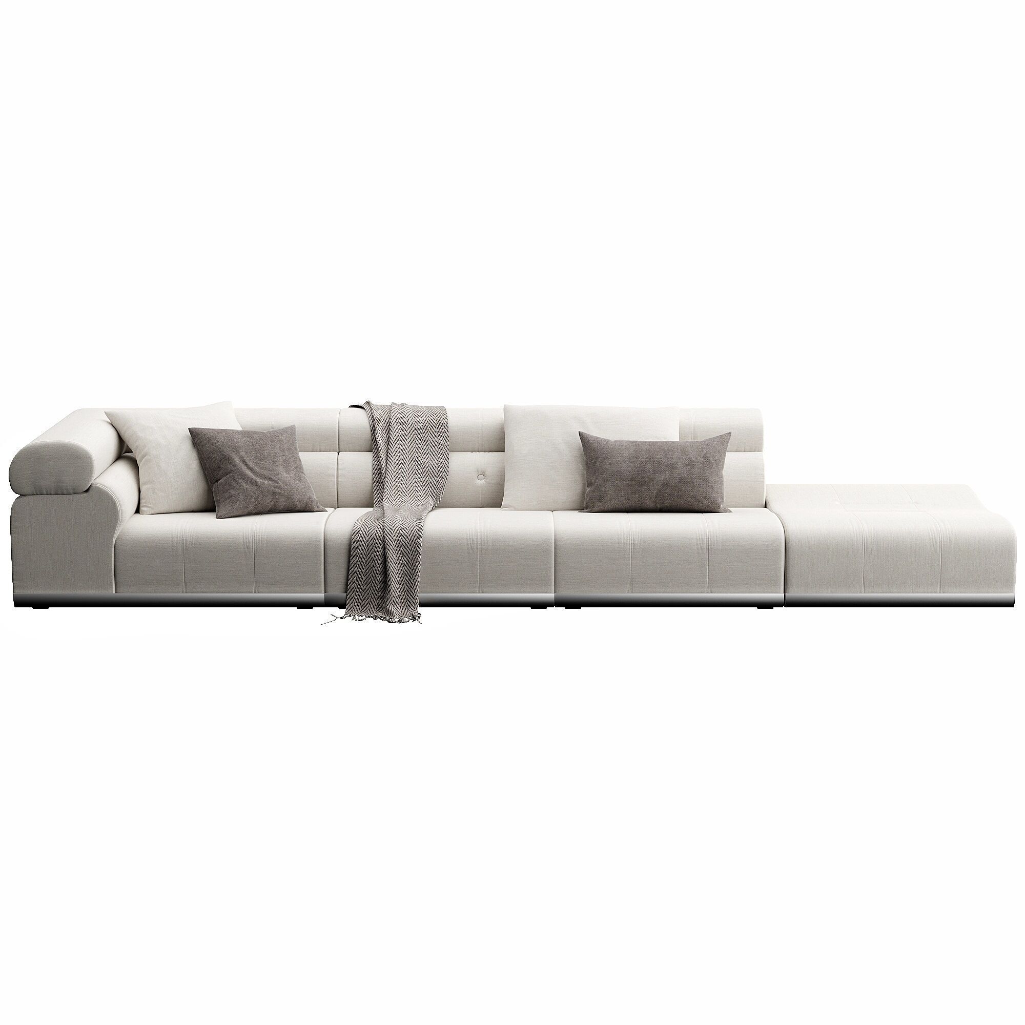 Coupe Sofa 3D model_2