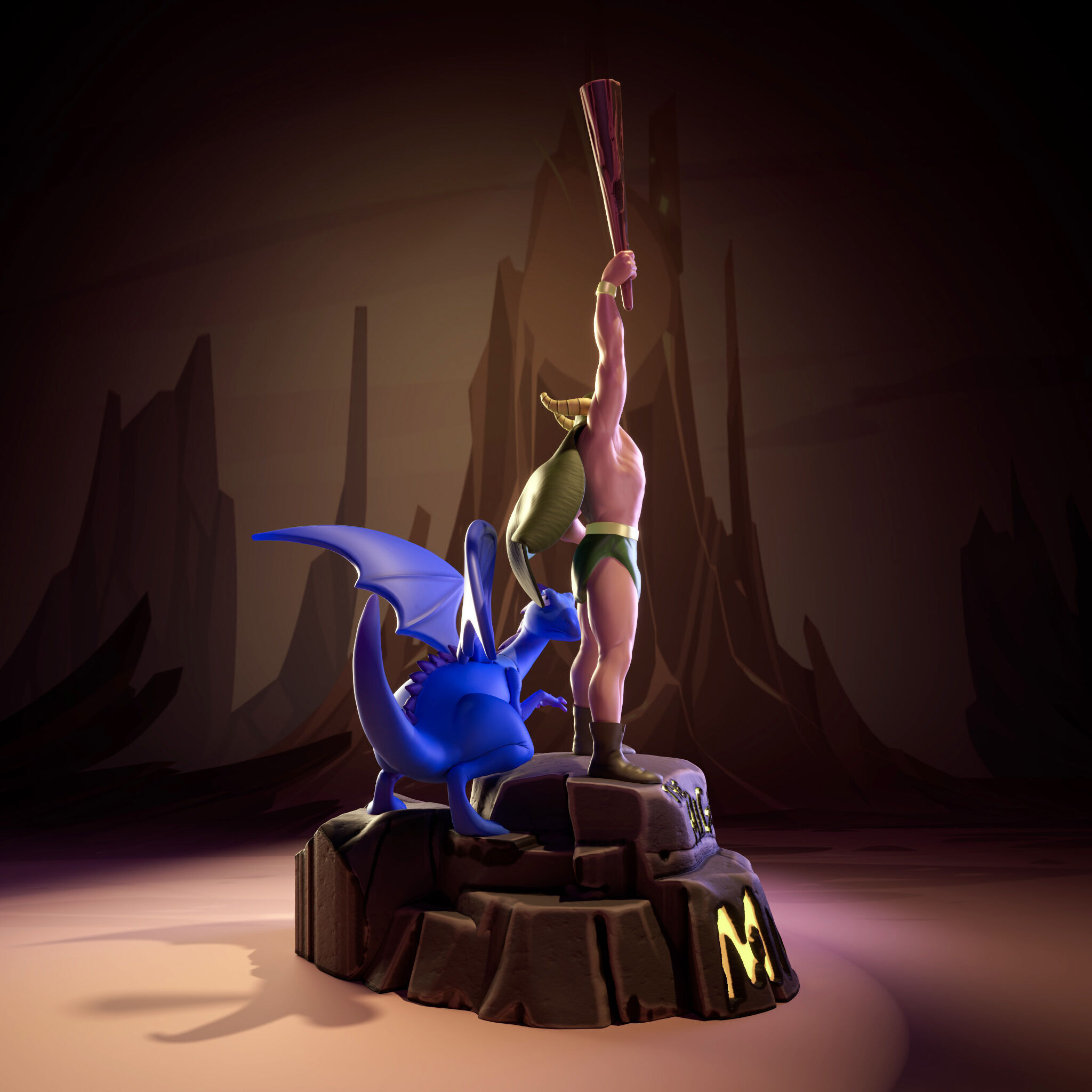 The mIghty Mightor 3D print model_1