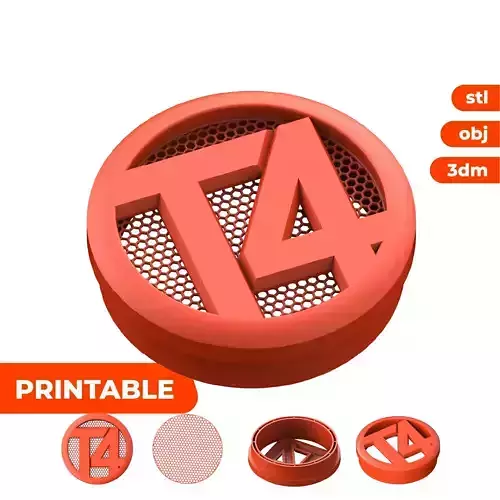 VW T4 LOGO 3D print model