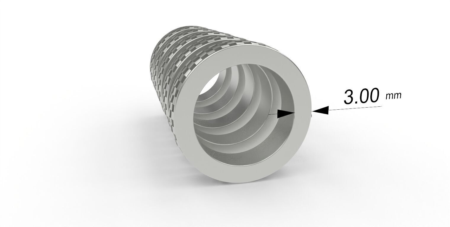 Chessboard Style Ring - 5 Sizes Included - Us Size 4-6 3D print model_2