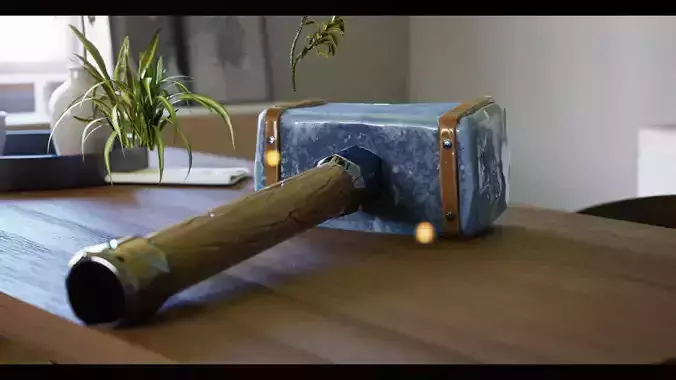 hammer LP Game ready model