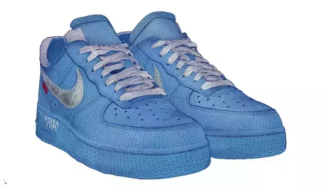 AIR FORCE OFF-WHITE BLUE