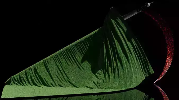 Scythe Low-poly 3D model Scythe Low-poly 3D model