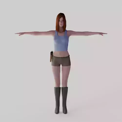 Adventure Heroine - Stylized Female Character