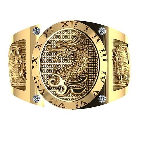Men Ring 189 3D print model
