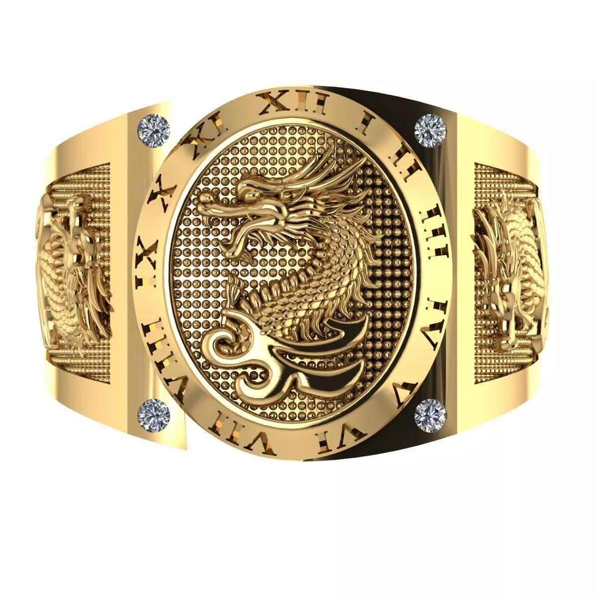 Men Ring 189 3D print model_0