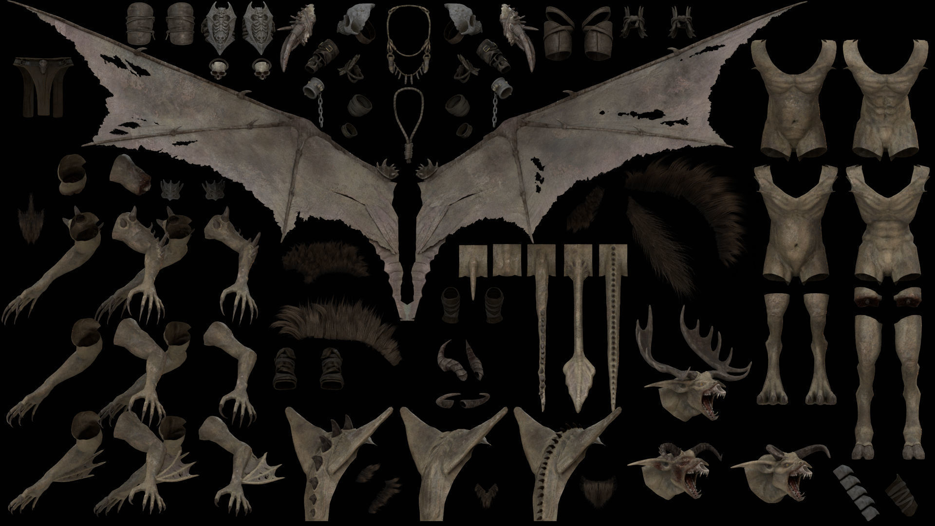 Shadow Tribe 3D Model Collection_33