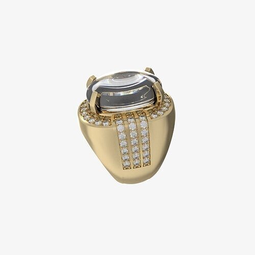 Men Ring 203 3D print model