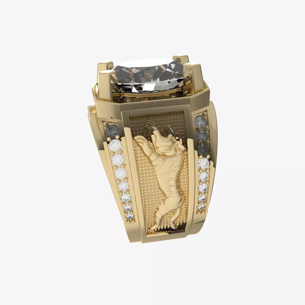 Men Ring 206 3D print model