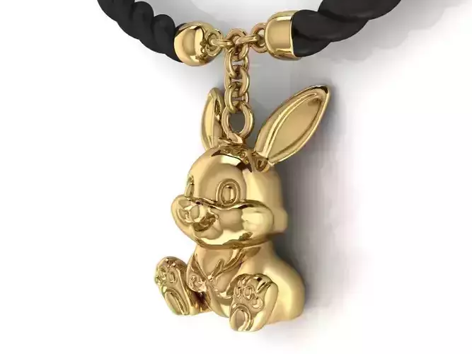 rabbit cute pendant
