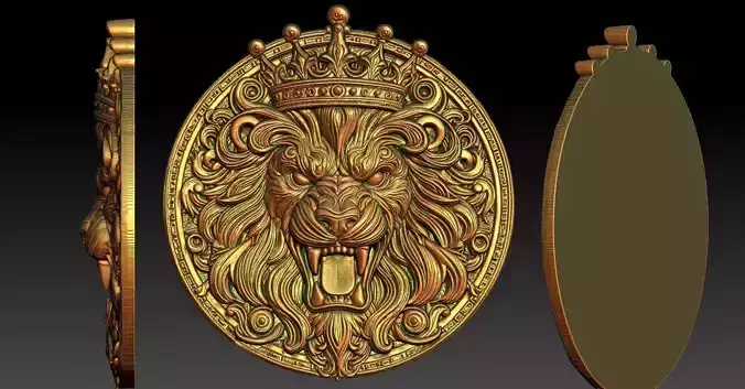 1 The Lion King CNC Relief Model